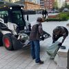 Проведены работы по благоустройству территории и подъездов